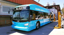 A Golden Empire Transit District zero-emission bus. A Golden Empire Transit District zero-emission bus.