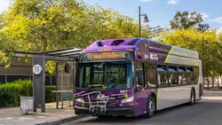 A Valley Metro bus. A Valley Metro bus.
