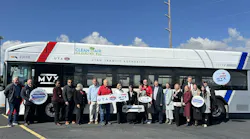 The Utah Transit Authority’s third bus rapid transit route, Midvalley Express, began passenger service on April 12.