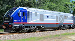 An Amtrak Missouri River train. An Amtrak Missouri River train.