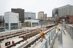 Purple Line work is continuing at Silver Spring Station. Purple Line work is continuing at Silver Spring Station.