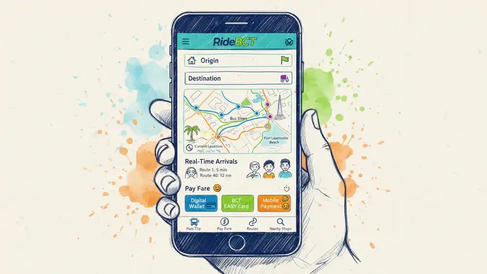 Broward County Transit has rebranded its mobile app to streamline fare collection.
