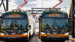King County Metro zero-emission buses. King County Metro zero-emission buses.