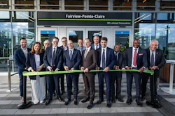 The Anse-à-l’Orme branch began passenger service on the Réseau express métropolitain on May 18. The Anse-à-l’Orme branch began passenger service on the Réseau express métropolitain on May 18.