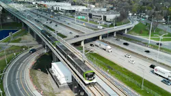 For the Anse-à-l’Orme branch, Alstom delivered 212 autonomous Metropolis metro cars (106 two-car trainsets) that feature onboard Wi‑Fi connectivity, as well as platform screen doors. For the Anse-à-l’Orme branch, Alstom delivered 212 autonomous Metropolis metro cars (106 two-car trainsets) that feature onboard Wi‑Fi connectivity, as well as platform screen doors.