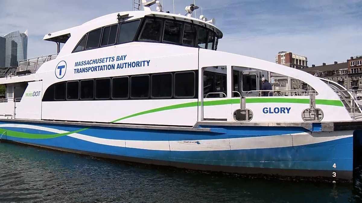 A Massachusetts Bay Transportation Authority Marina Bay ferry.
