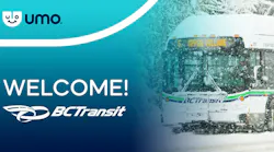 BC Transit is introducing contactless fare payment on fixed-route buses in participating Umo transit systems.