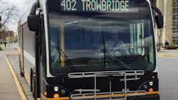 A GO Como Transit bus. A GO Como Transit bus.