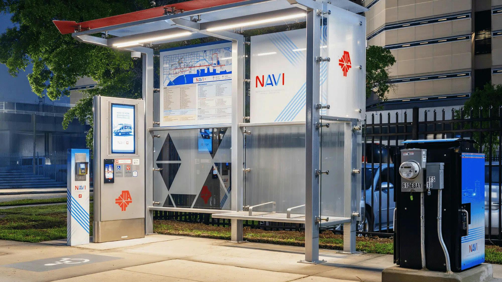 Tolar Manufacturing Company has installed 12 new custom bus shelters and 12 custom UTC-branded totem signs in Jacksonville, Fla.