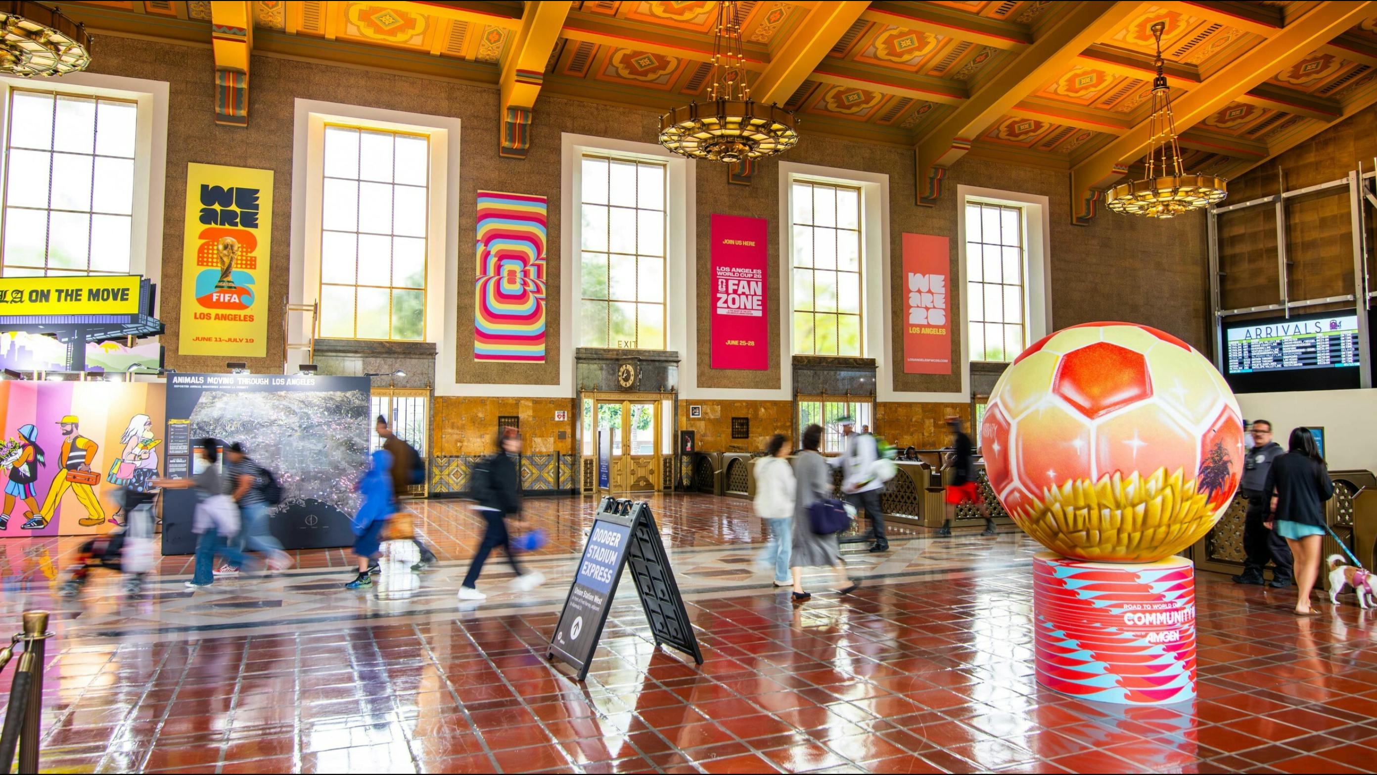 OUTFRONT Media's campaign with LASEC promotes the 2026 World Cup.