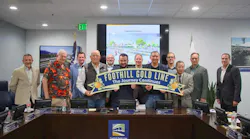 The Foothill Gold Line Construction Authority Board of Directors has awarded the construction manager contract for the 2.3-mile Claremont Extension of the Metro A Line light-rail system to SSH Joint Venture.