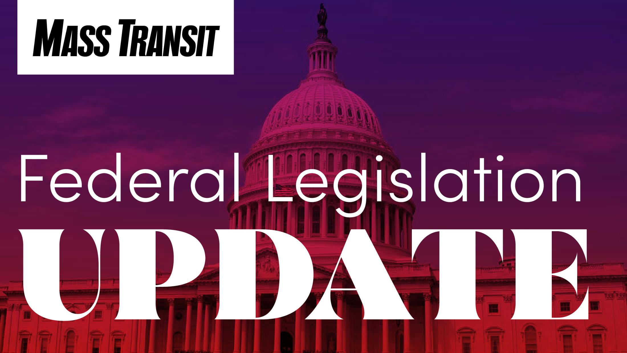 Federal legislation update graphic.
