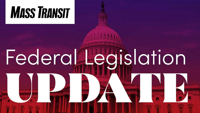 Federal legislation update graphic.