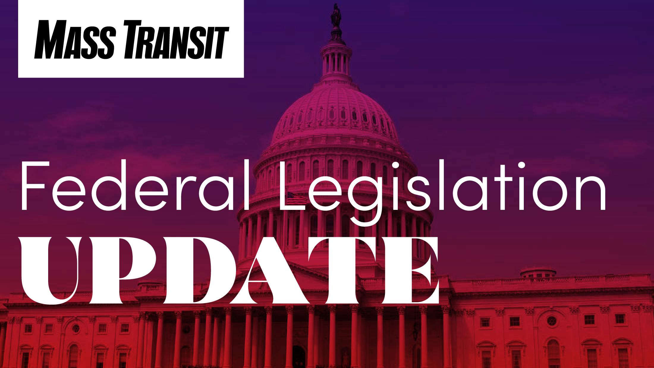 Federal legislation update graphic.