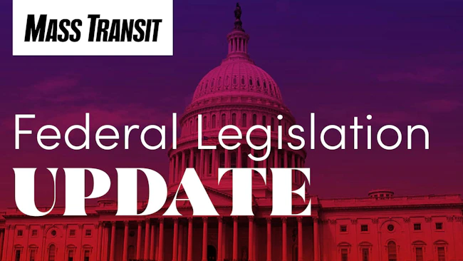 Federal legislation update graphic.