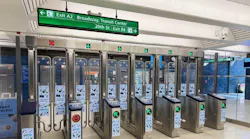Bay Area Rapid Transit is testing a new look on fare gates at nine stations as part of an ongoing effort to explore new and creative revenue opportunities as the agency faces a structural deficit starting in fiscal year 2027.
