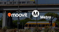 A Moovit and Los Angeles County Metropolitan Transportation Authority collaboration graphic.