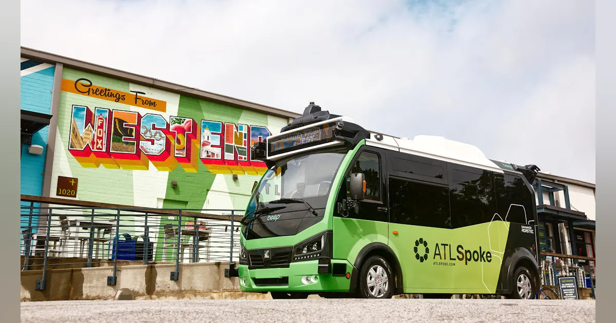 Atlanta Beltline launches ATL Spoke autonomous shuttle pilot service ...