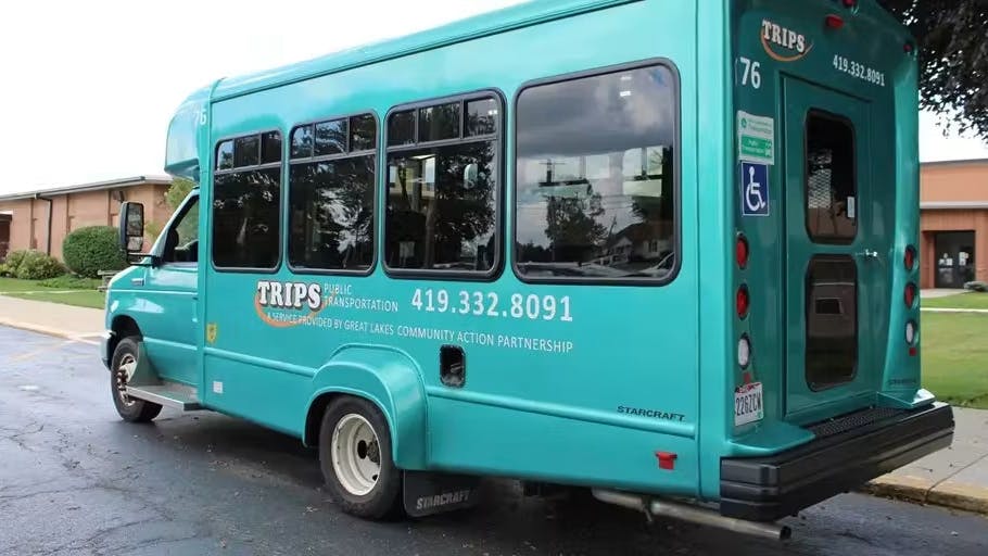 A Great Lakes Community Action Partnership TRIPS vehicle.