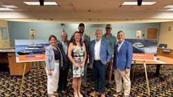 Pinellas Suncoast Transit Authority The Pinellas Suncoast Transit Authority has purchased the two vessels that will become the future Tampa Bay Ferry fleet,