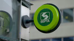 The SEPTA logo is displayed on a green circular sign.