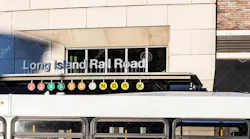 The entrance to Long Island Rail Road terminal.