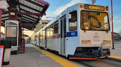 A Denver Regional Transportation District train.