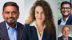 Frank Antonysamy (left), Kristen Shaheen (middle), Balajee Kannan (top right) and Matt Garland (bottom right).
