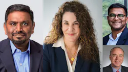 Frank Antonysamy (left), Kristen Shaheen (middle), Balajee Kannan (top right) and Matt Garland (bottom right).