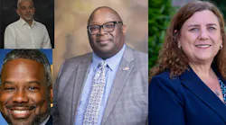 Jimmy Vigil (top left), Tony Bridges (bottom left), Roderick Bailey (middle), Noelle Pinkard (right).