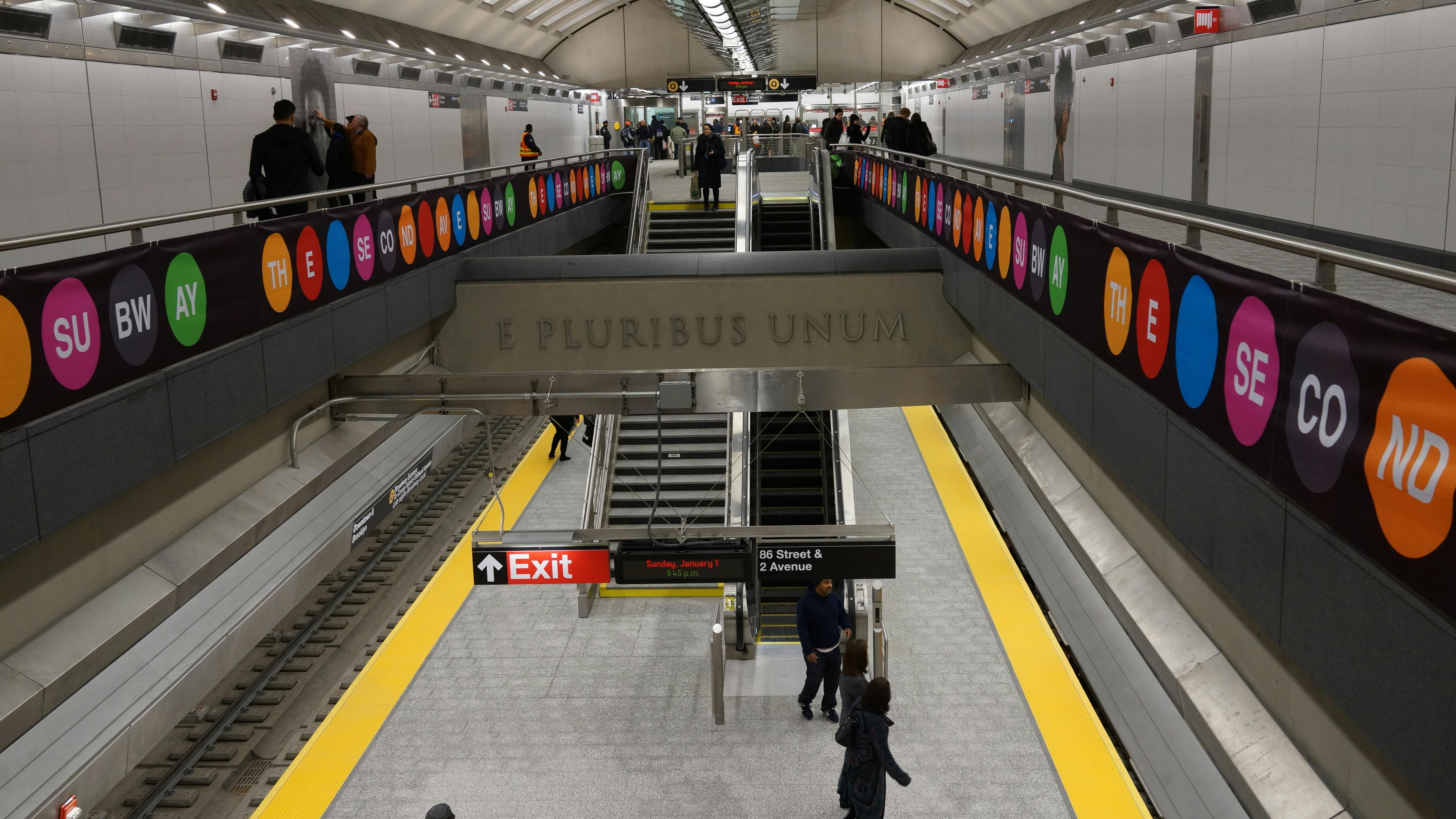 Second Avenue Subway 25 station