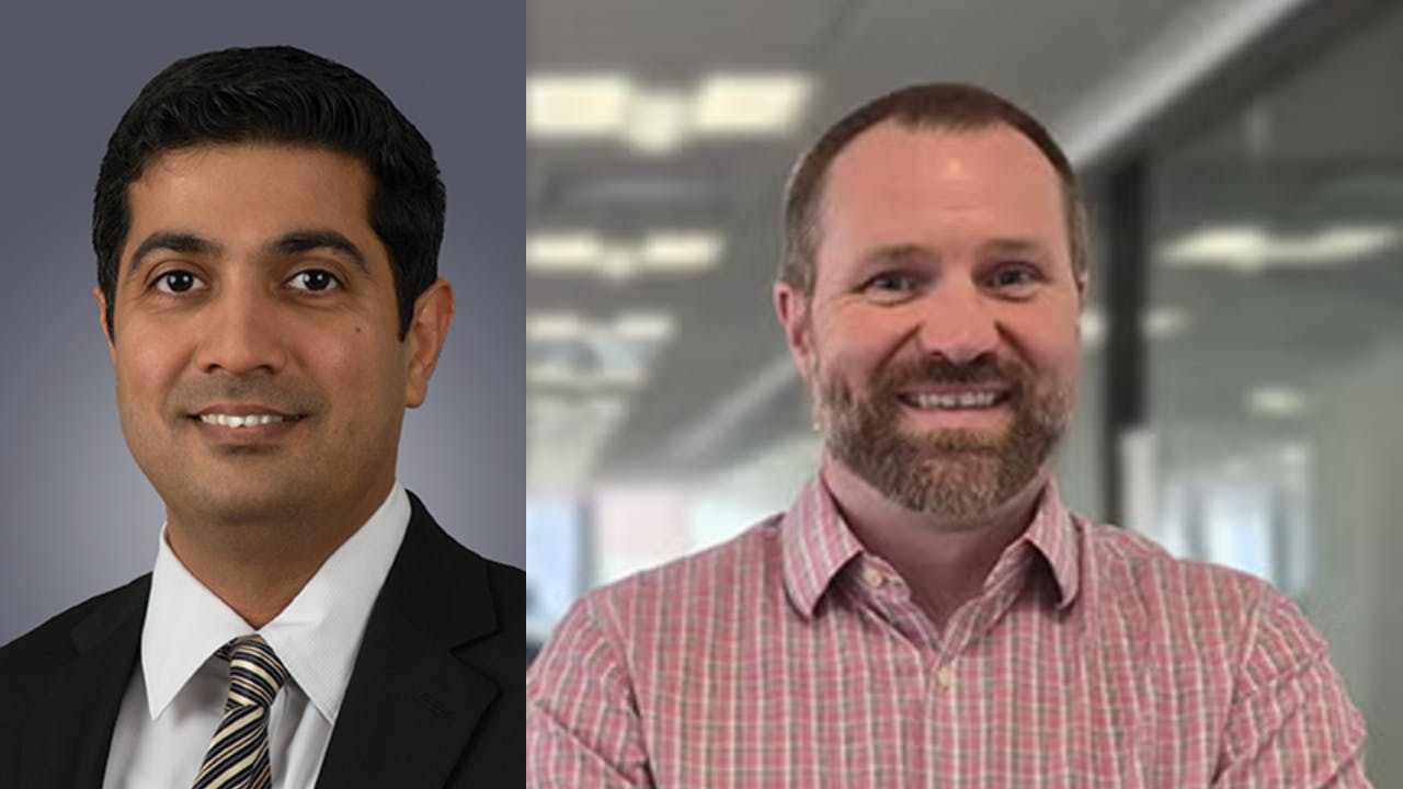 Rajas Joshi (left) and Jeff Stapleton (right). Not pictured: James Kornas.