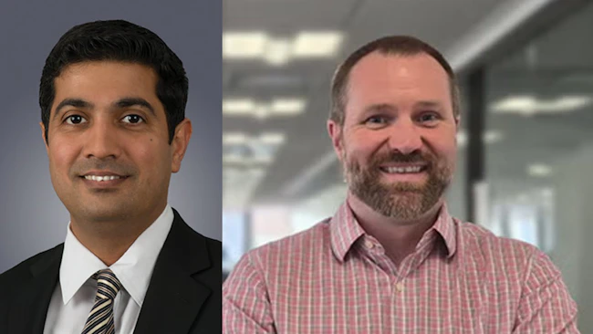 Rajas Joshi (left) and Jeff Stapleton (right). Not pictured: James Kornas.