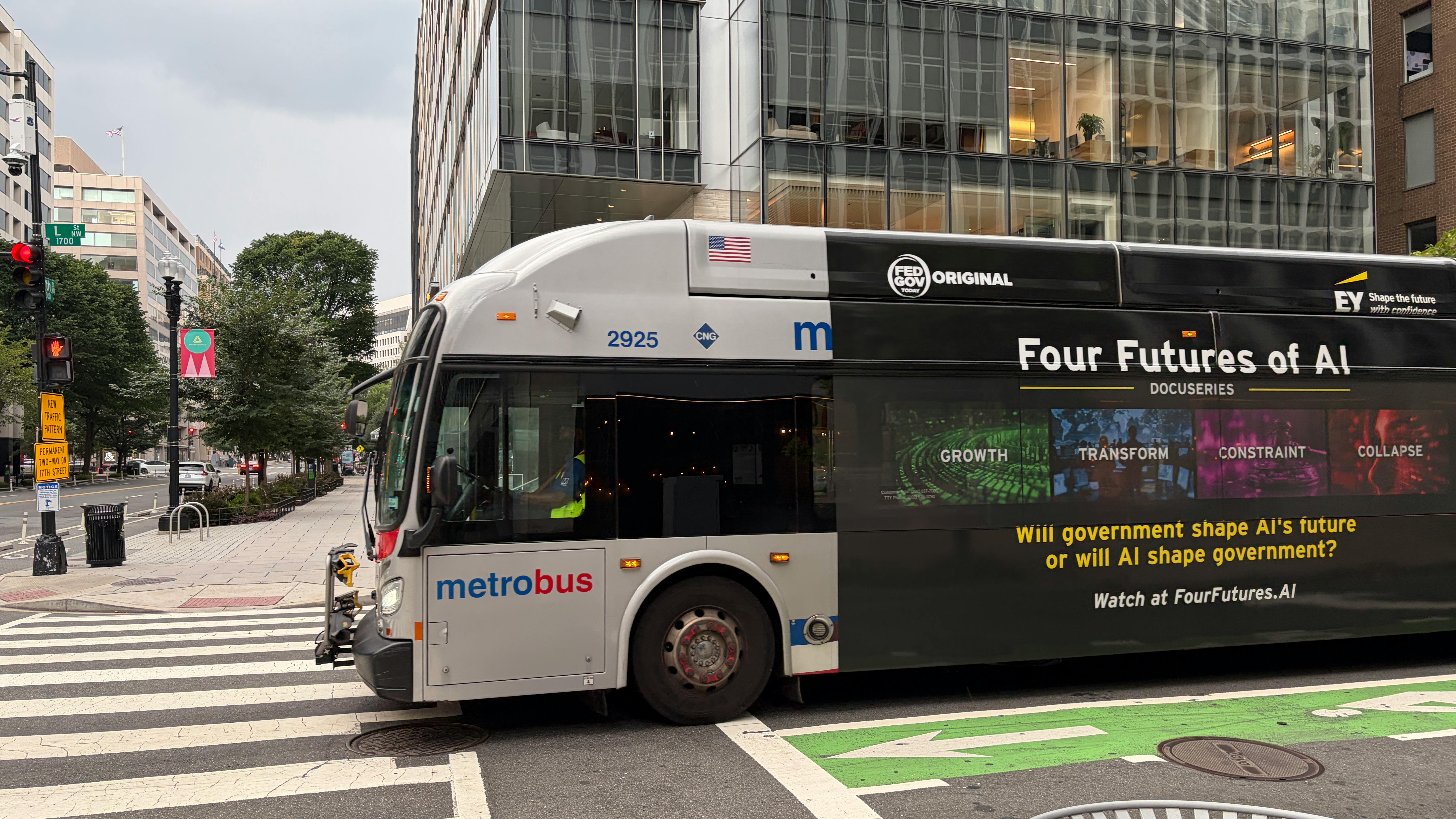 WMATA bus in DC