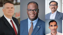 Dave Kubicek (left), Jonathan Hunt (middle), Rashed Islam (top right) and Sooketoo Bhuta (bottom right).