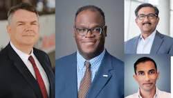 Dave Kubicek (left), Jonathan Hunt (middle), Rashed Islam (top right) and Sooketoo Bhuta (bottom right).