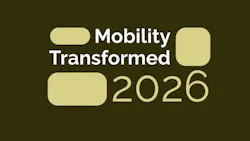 Mobility Transformed 2026 is printed on a brown background.