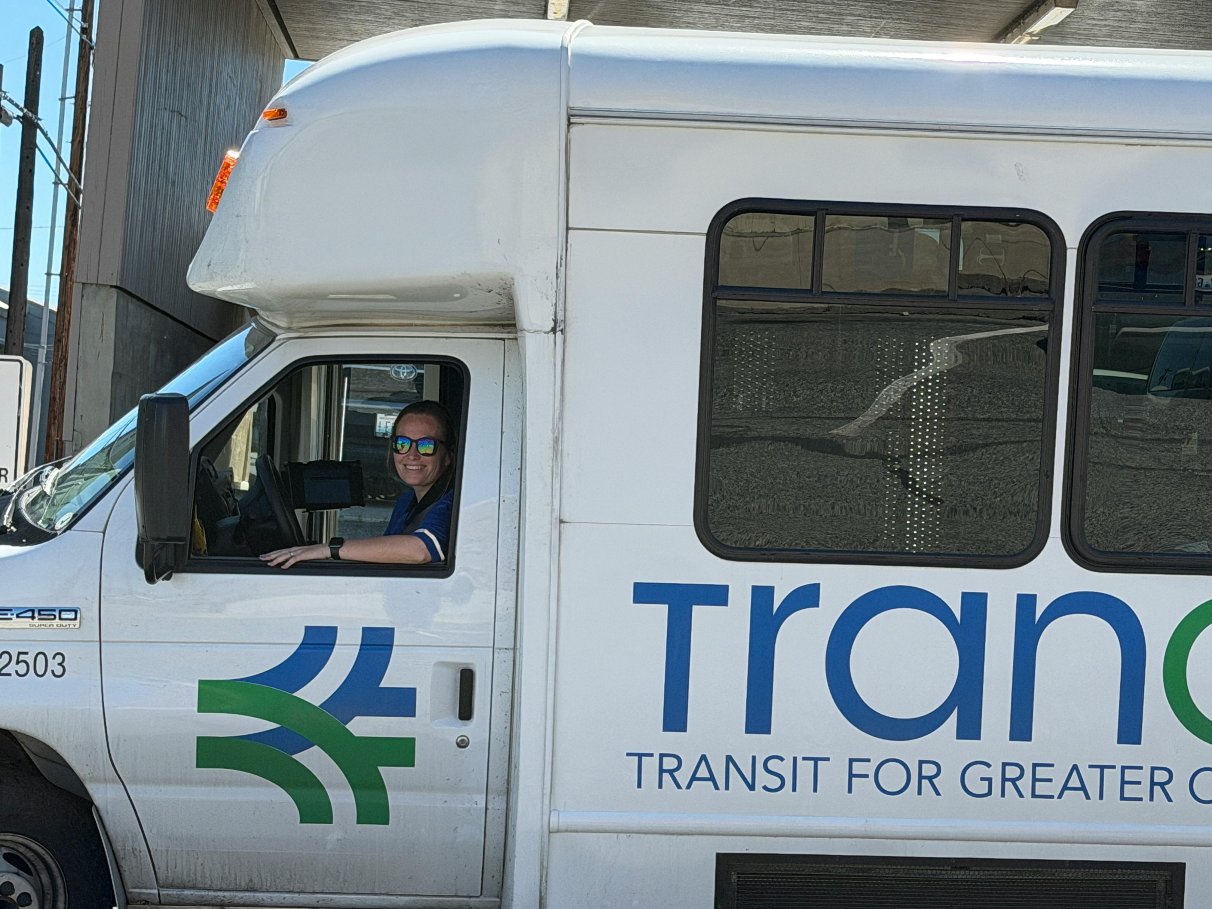 A TranGo vehicle.
