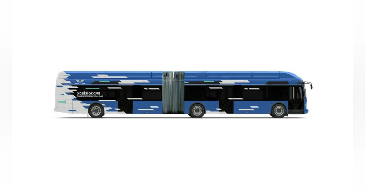 COTA awards contract to New Flyer to supply Xcelsior庐 CNG heavy-duty transit buses