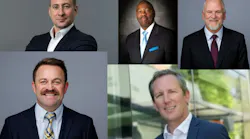 Philipp Brunner (top left), Phillip Washington (top middle), John Condon (top right), Justin Millikan (bottom left) and Antoine Lequeux (bottom right).