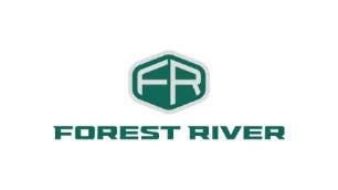 Forest River Inc logo in green font.