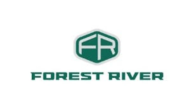 Forest River Inc logo in green font.