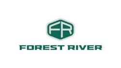 Forest River Inc logo in green font.