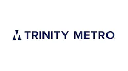 The Trinity Metro name and logo is shown in black font on a white background.